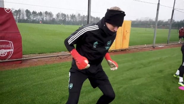 Gunners stars prepare for Carabao Cup clash vs Liverpool